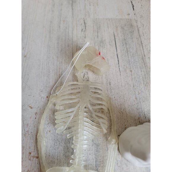Halloween ghost skeleton skull home decor set figure hanging - Picture 5 of 11